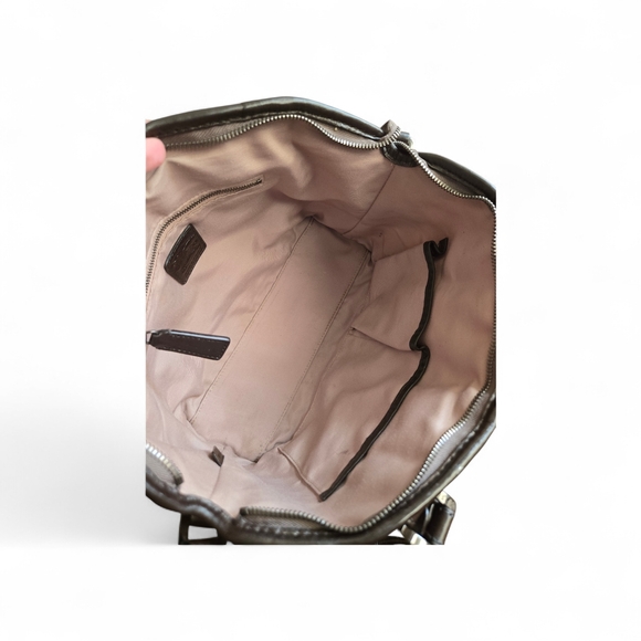 Burberry Tan and Black Plaid Shoulder Bag - Picture 5 of 9